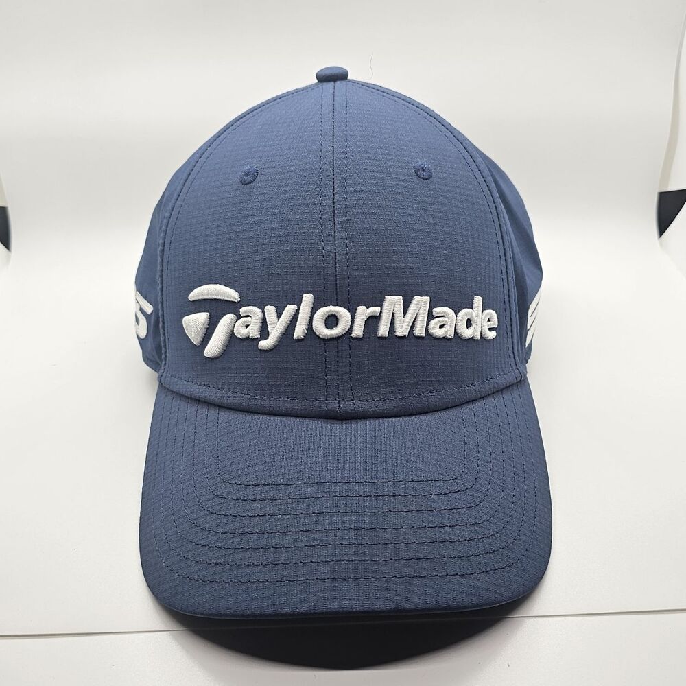 TaylorMade TP5 SIM Blue Golf Cap Hat Adjustable Breathable Mesh One Size